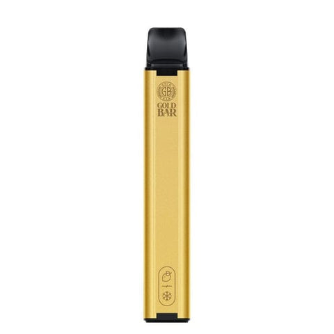 Gold Bar 600 Disposable Vape Puff Bar Pod Pen - Peach Ice -Vape Area UK