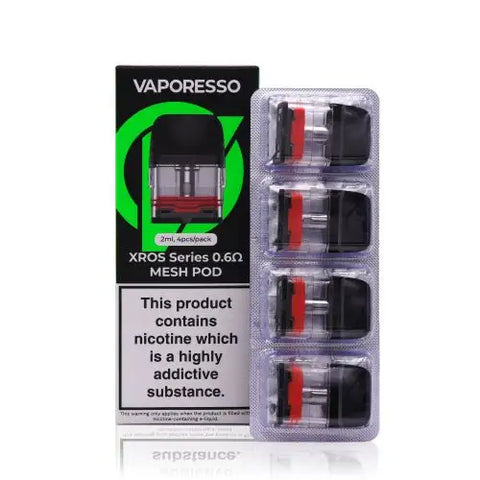 Vaporesso Xros Replacement Pods ( Pack of 4)