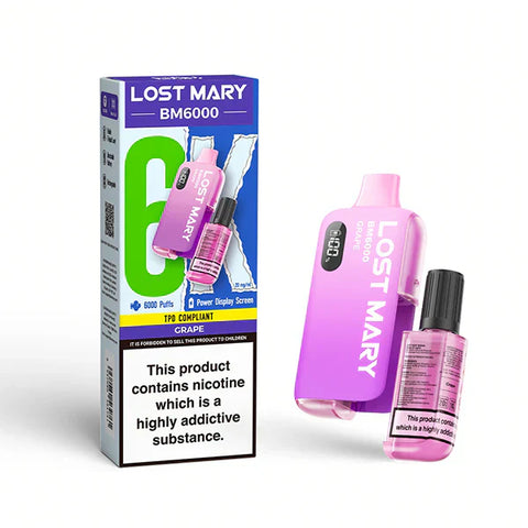 LOST MARY BM6000 DISPOSABLE VAPE KIT