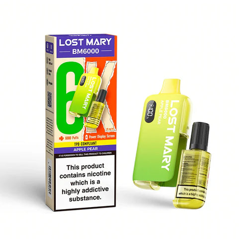 Lost Mary BM6000 Disposable Vape -Box of 5