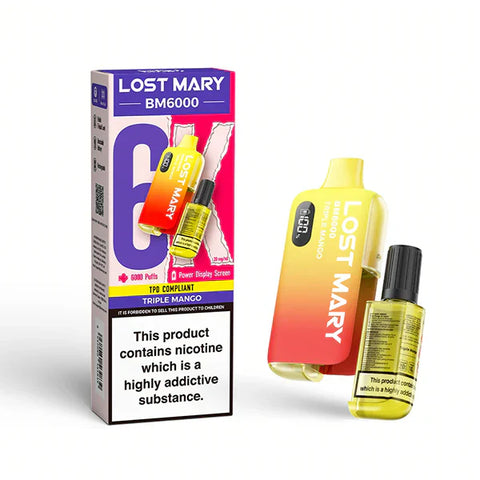 LOST MARY BM6000 DISPOSABLE VAPE KIT