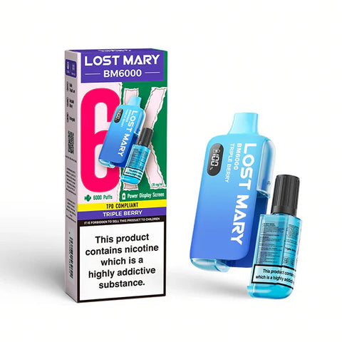 Lost Mary BM6000 Disposable Vape -Box of 5