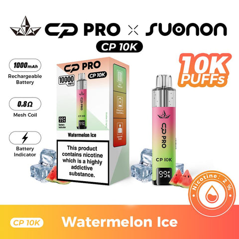 Crystal Pro 10000 (CP10K) Disposable Vape TPD Compliant