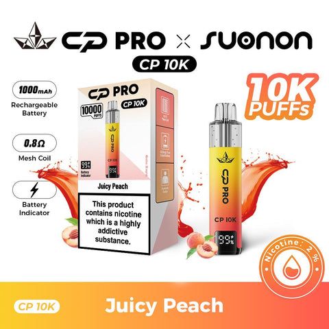 Crystal Pro 10000 (CP10K) Disposable Vape TPD Compliant