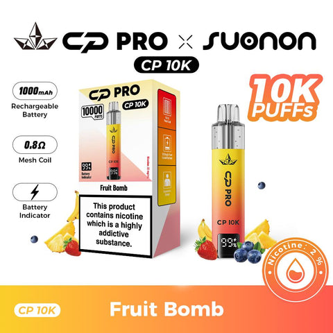 Crystal Pro 10000 (CP10K) Disposable Vape TPD Compliant