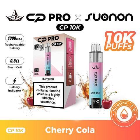 Crystal Pro 10000 (CP10K) Disposable Vape TPD Compliant
