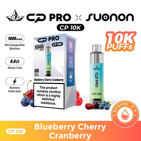 Crystal Pro 10000 (CP10K) Disposable Vape TPD Compliant