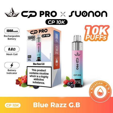 Crystal Pro 10000 (CP10K) Disposable Vape TPD Compliant