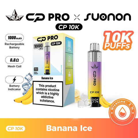 Crystal Pro 10000 (CP10K) Disposable Vape TPD Compliant