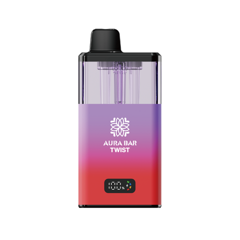 Crystal Prime Twist Aura Bar 40,000 Puffs-Box of 5