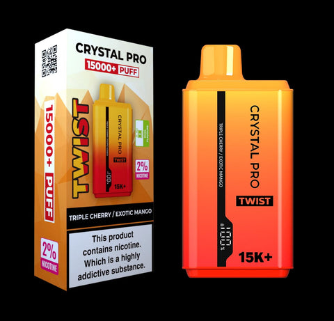 Crystal Pro Twist 15000 Puffs Disposable Vape - Box of 5