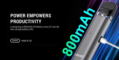SMOK Novo 2C + Elux Nic Salt - Pod Kit Bundle