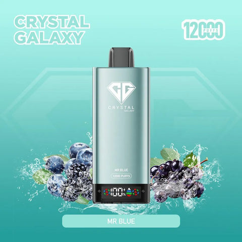 Crystal Glaxay 12000 Disposable Vape Kit- Box of 10