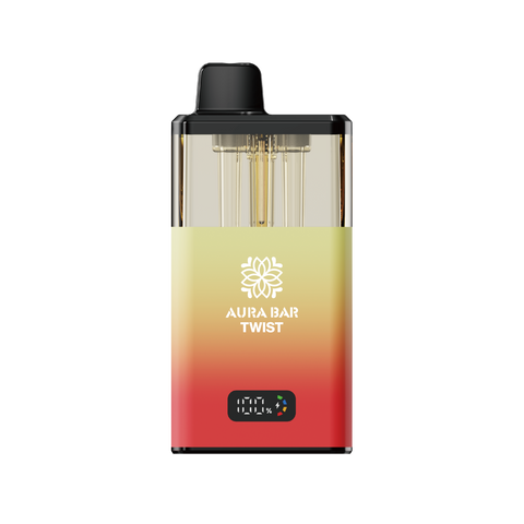Crystal Prime Twist Aura Bar 40,000 Puffs-Box of 5