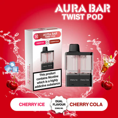 Aura Bar Twist 40k Puffs Pre-Filled Pods - Box of 5