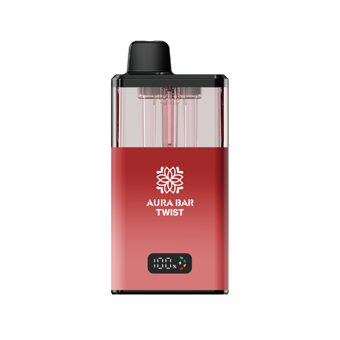 Crystal Prime Twist Aura Bar 40,000 Puffs-Box of 5