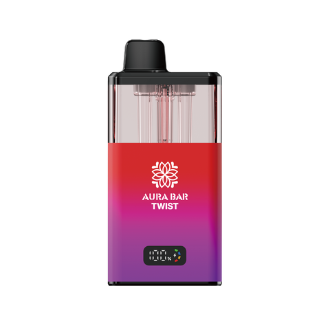 Crystal Prime Twist Aura Bar 40,000 Puffs-Box of 5