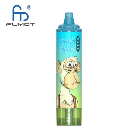 RandM Tornado 15000 Puffs | Digital E-Juice And Battery Display