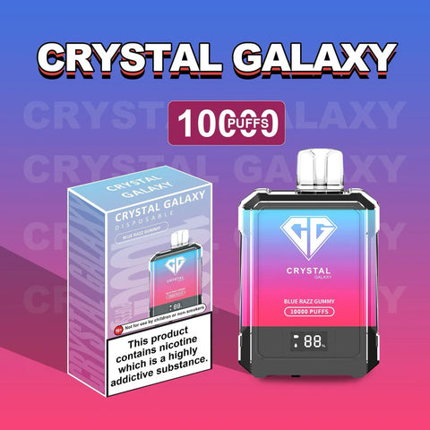 Crystal Galaxy 10000 Puffs Disposable Vape - Box of 10