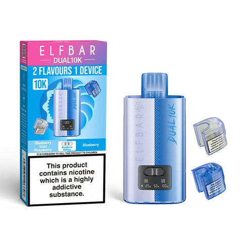 Elf Bar Dual 10K Prefilled 2 in 1 Vape
