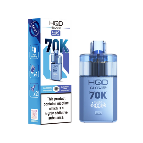 HQD Glow Air 70K Pod Vape Kit