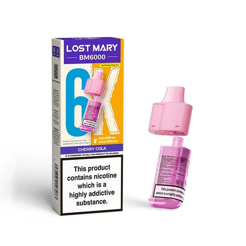Lost Mary BM6000 Prefilled Vape Pods - Box of 5