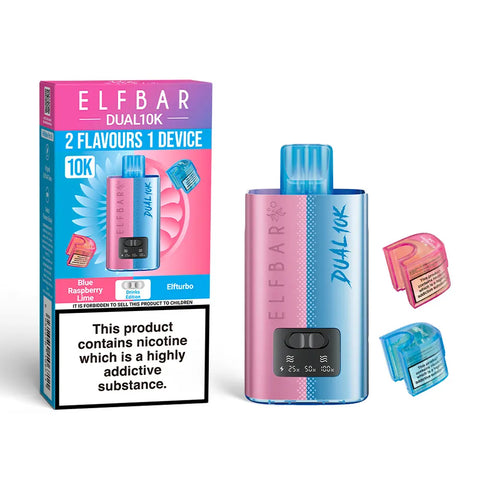 Elf Bar Dual 10K Prefilled 2 in 1 Vape