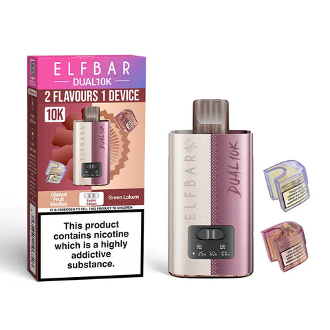 Elf Bar Dual 10K Prefilled 2 in 1 Vape
