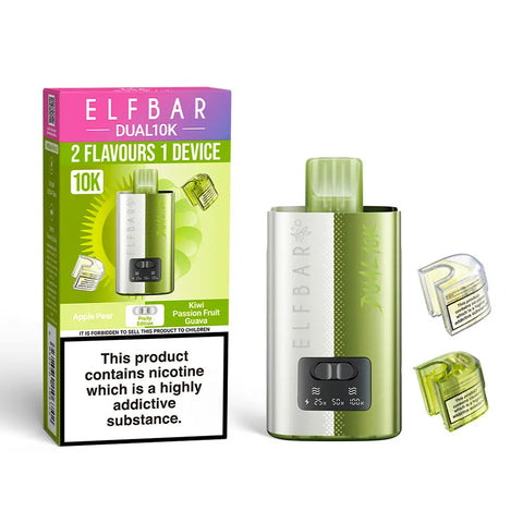 Elf Bar Dual 10K Prefilled 2 in 1 Vape