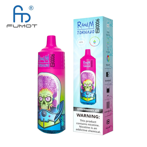 Fumot RandM Tornado 9000 Pro Disposable Vape- Box of 10