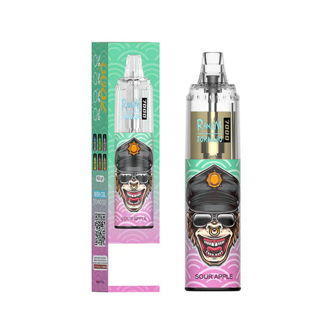 RANDM Tornado 7000 Disposable Vape Pod Device 0mg  - Box of 10