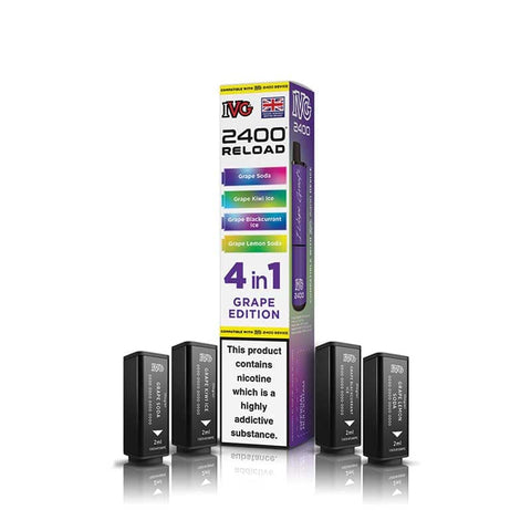 IVG 2400 Reload Prefilled Pods - Box of 5