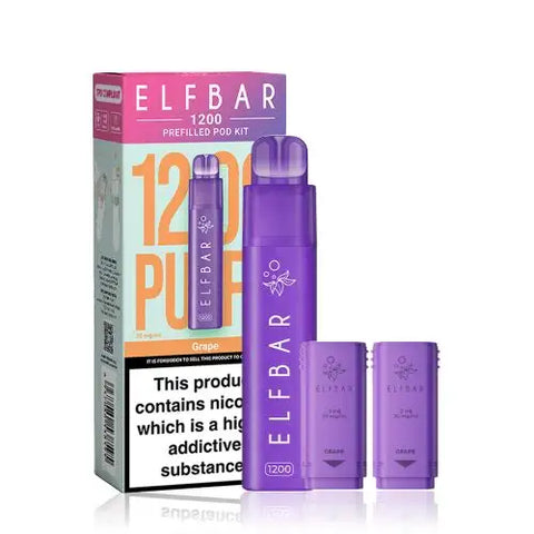 Elf Bar 1200 Prefilled Pod Vape Kit