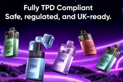 HQD Glow Air 70K Pod Vape Kit