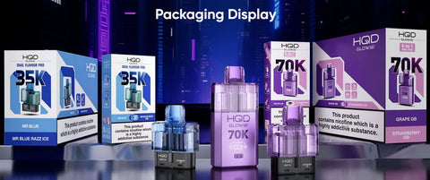 HQD Glow Air 70K Pod Vape Kit