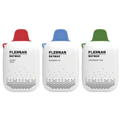 0% - FlerBar Baymax 3500 Puff Disposable Vape Pen- Pack Of 10