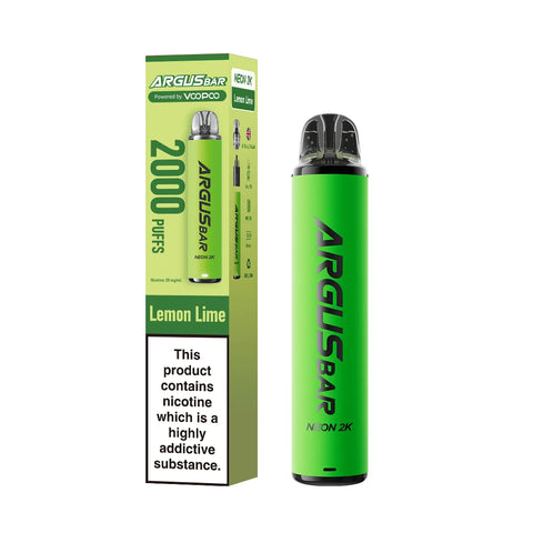VooPoo Argus Bar Neon 2K Prefilled Kit