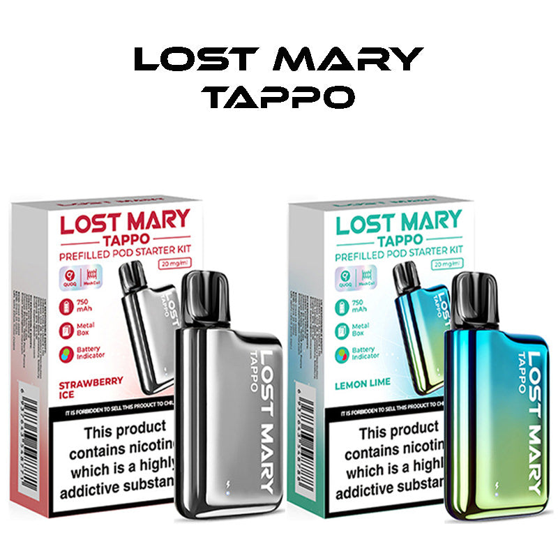 Lost Mary Tappo Prefilled Pod Vape Kit – Vape Area UK