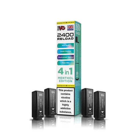 IVG 2400 Reload Prefilled Pods - Box of 5