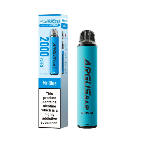VooPoo Argus Bar Neon 2K Prefilled Kit