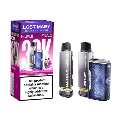 Lost Mary Nera 30K Fullview Prefilled Pod Kit