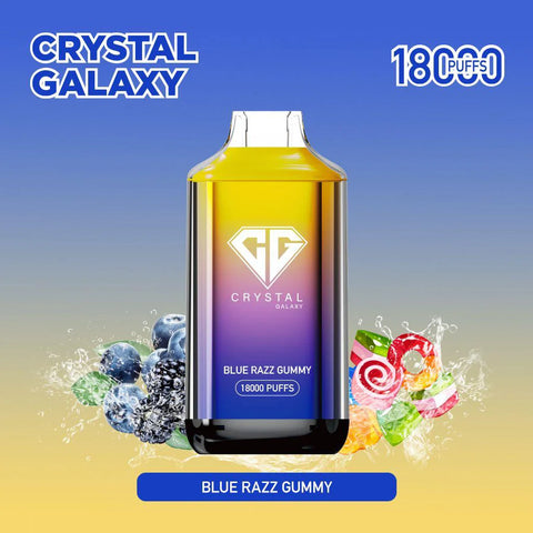 Crystal Galaxy 18000 Puffs Disposable Vape- Box of 10