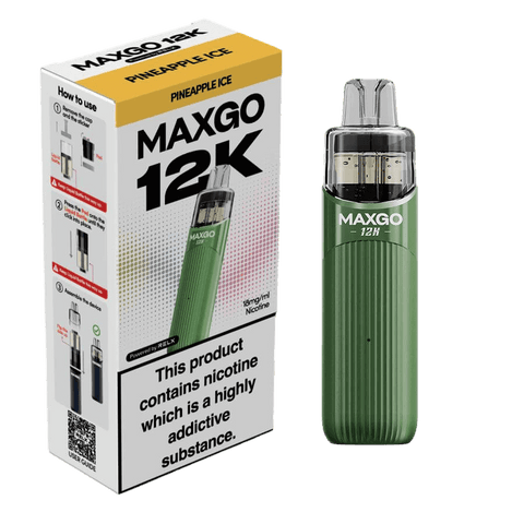 RELX MAXGO 12k Pre-Filled Pod Kit TPD Compliant