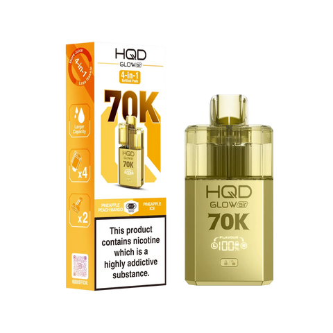 HQD Glow Air 70K Pod Vape Kit