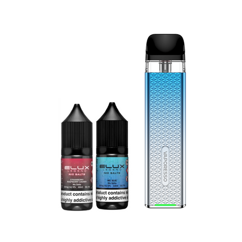 Vaporesso XROS 3 + Elux Nic Salt - Vape Kit Bundle