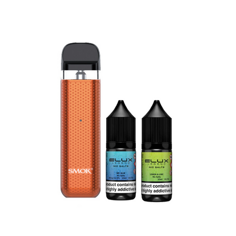 SMOK Novo 2C + Elux Nic Salt - Pod Kit Bundle