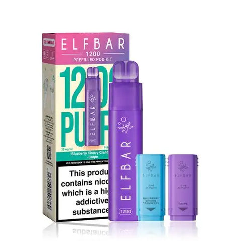 Elf Bar 1200 Prefilled Pod Vape Kit