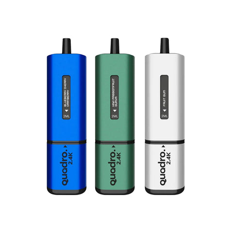 Quadro 4in1 2400 Puffs Disposable Vape