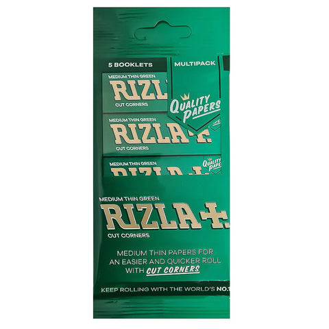 Rizla Green Papers Multi 5 Pack