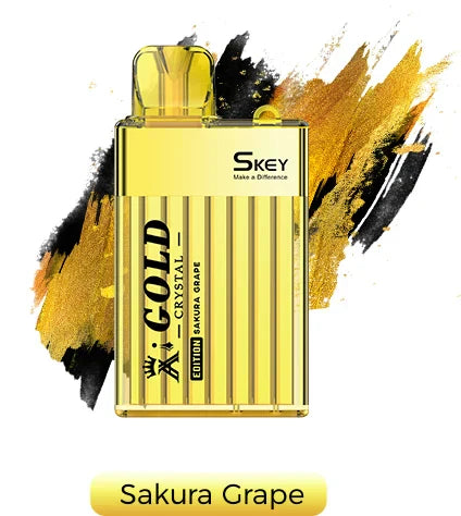 Skey Gold Crystal Vape 600 Puff